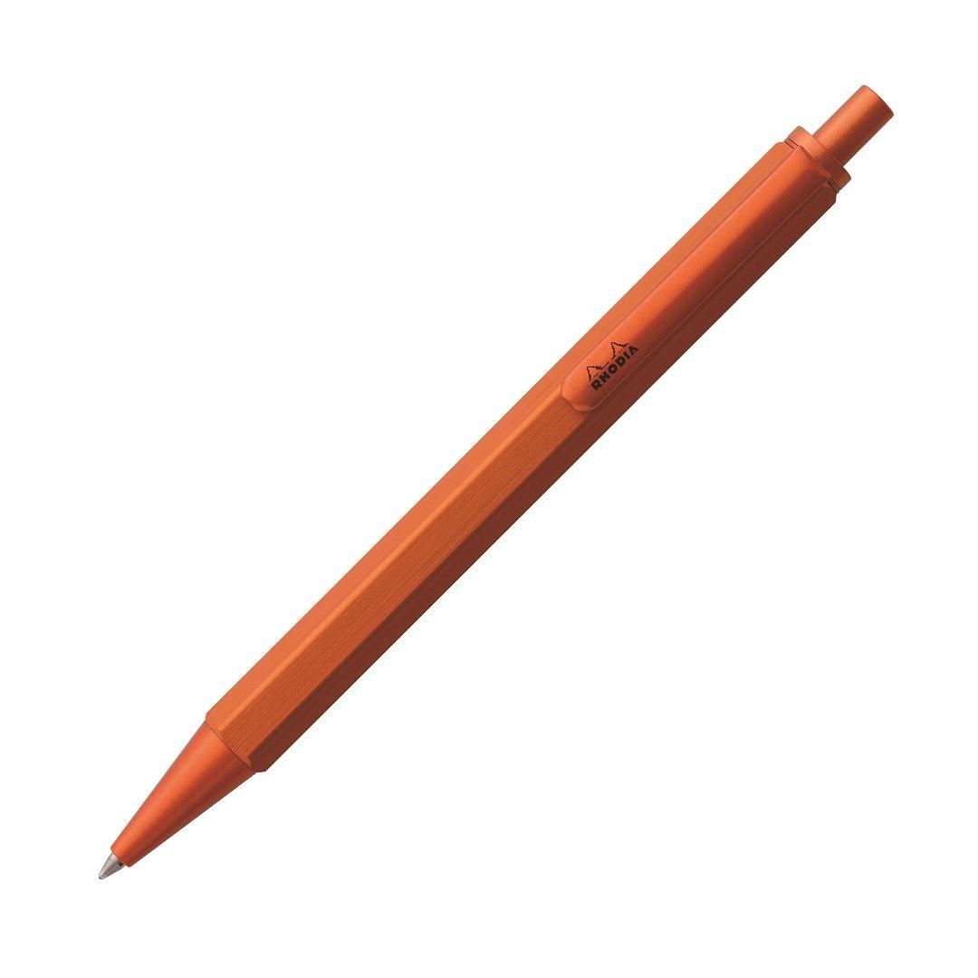 【纏め売】ロディアノートNo.11　オレンジ80冊セット+ロディアボールペン1本