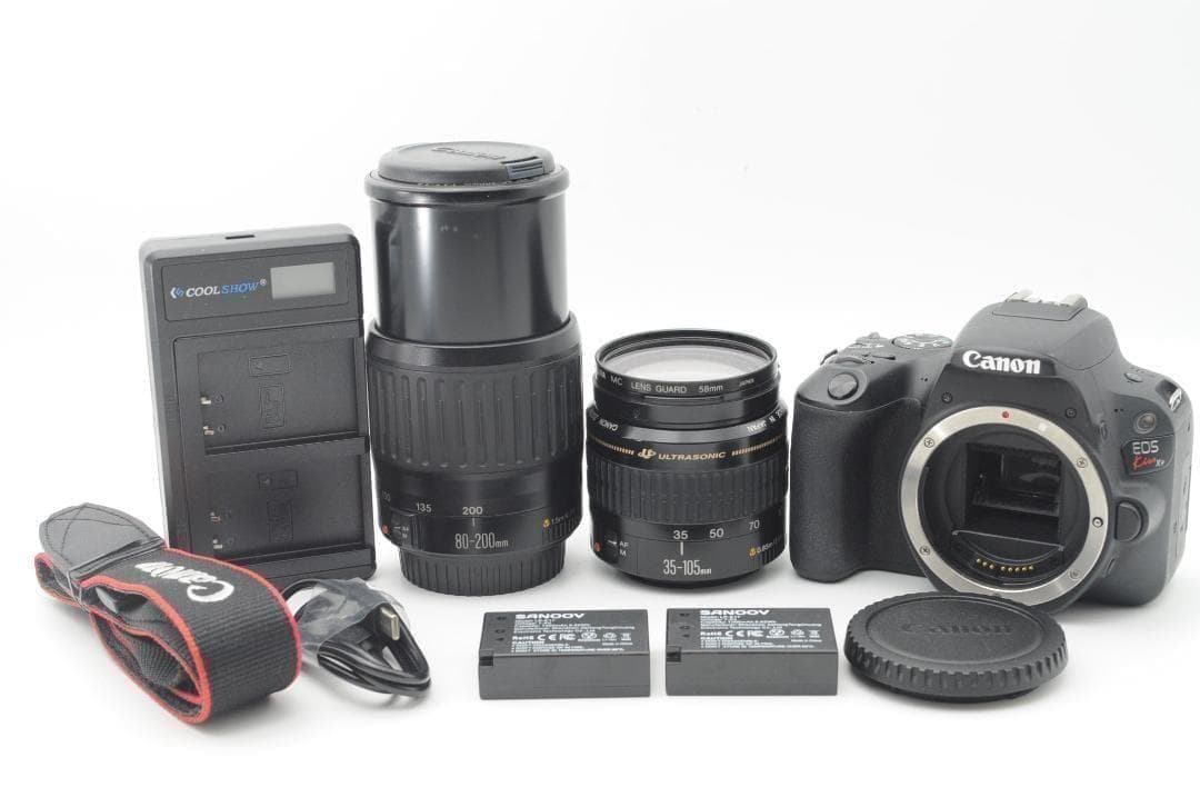 ★超美品⑦★新春初売りSALE★ Canon EOS Kiss x9 ダブル