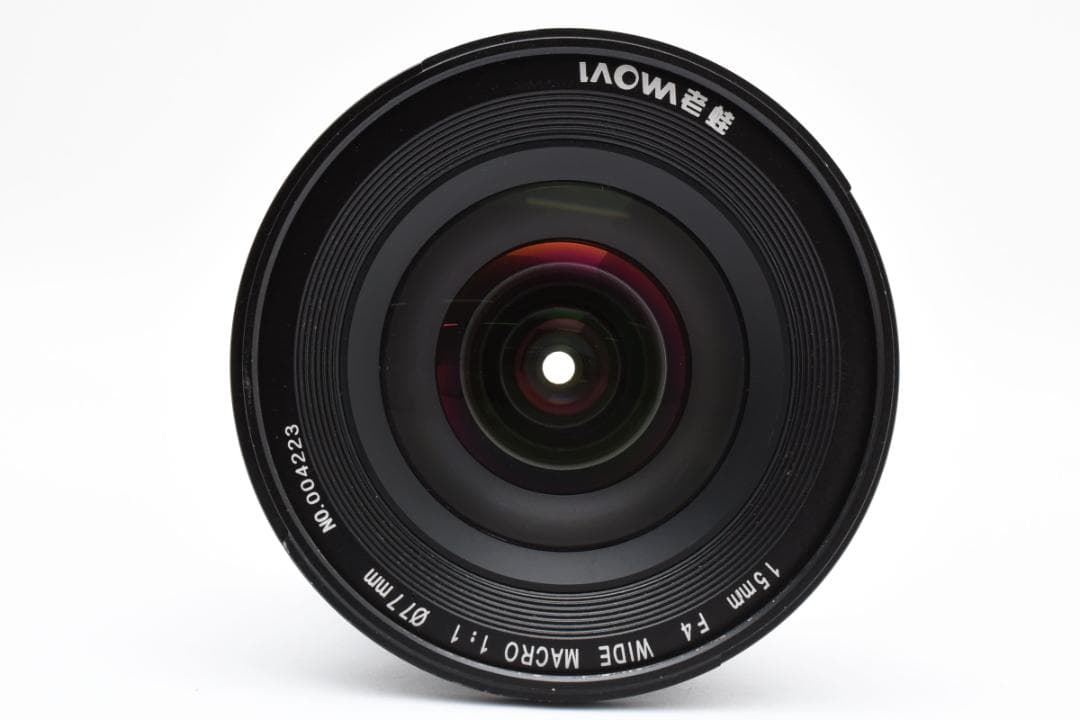 【希少】LAOWA ラオワ 15mm F4 ニコン F マクロ 箱つき