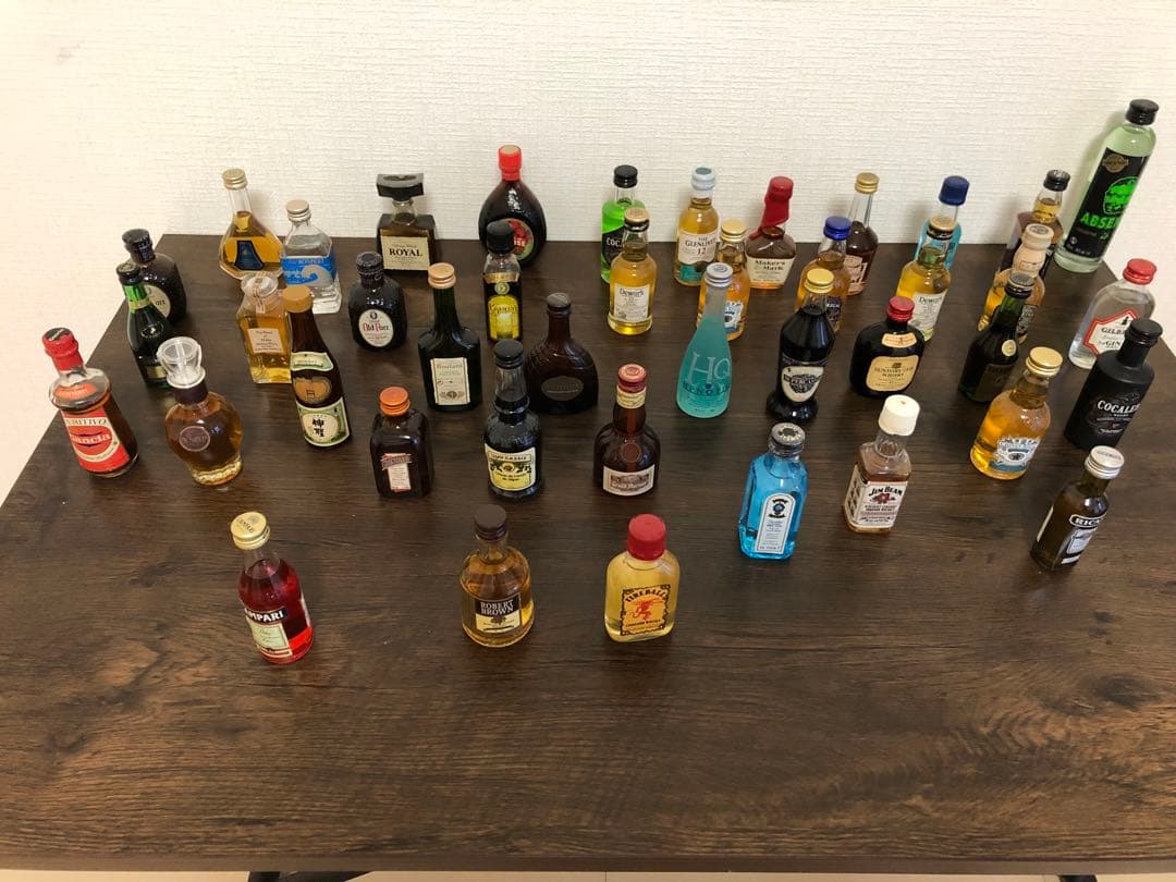 お酒 ミニボトル４２本まとめ売り 新品未開封　(ウィスキースピリッツetc)