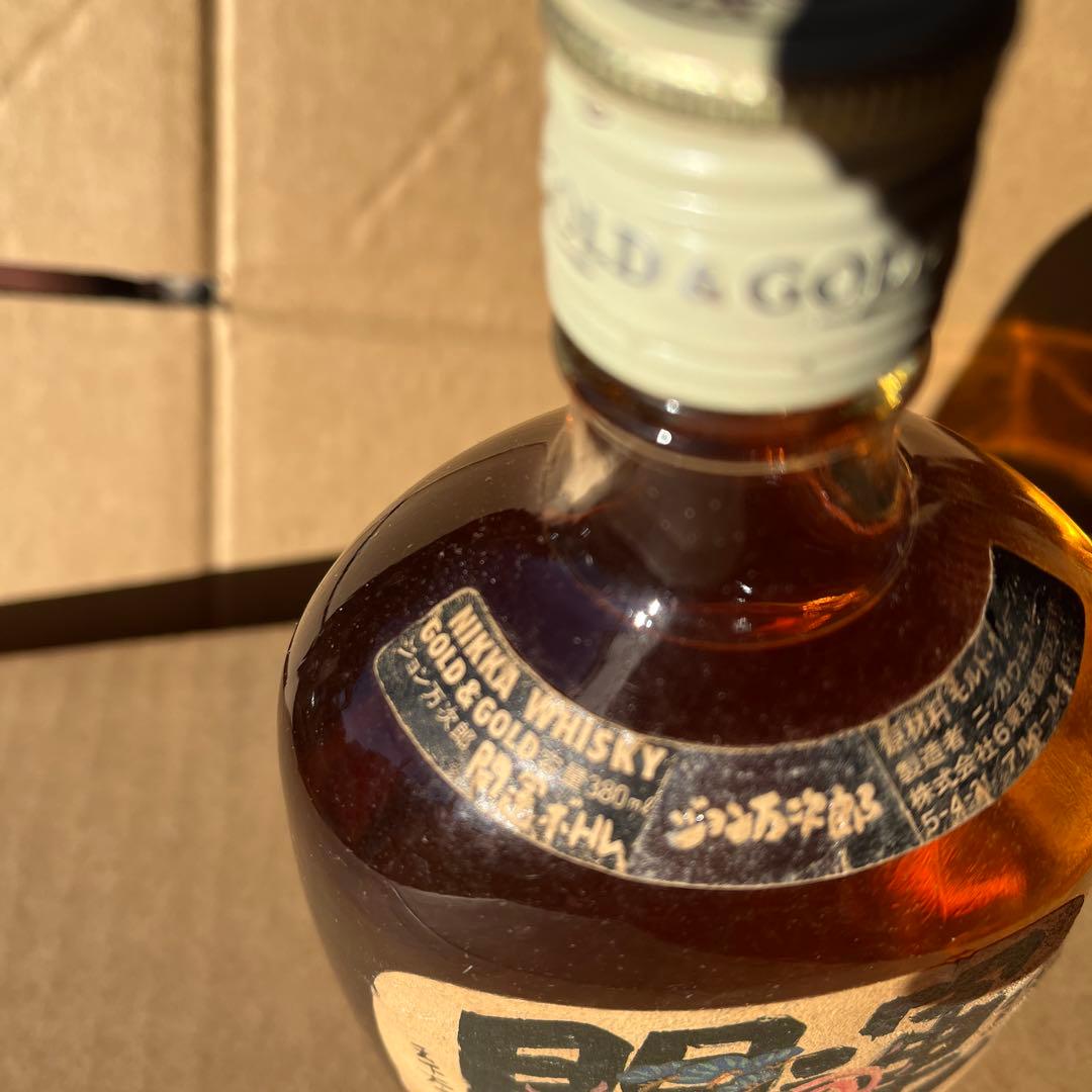 ニッカウイスキー ゴールド＆ゴールド 380ml