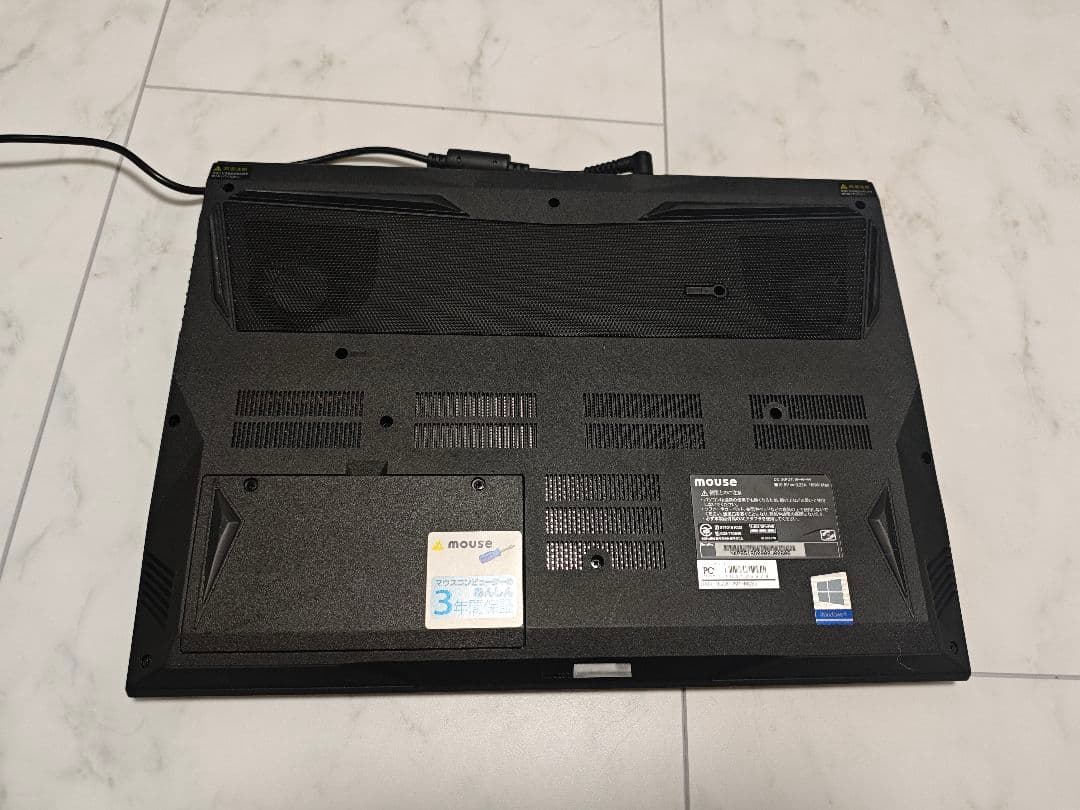 mouse マウスコンピュータ ゲーミングノートパソコン　i7 RTX2060