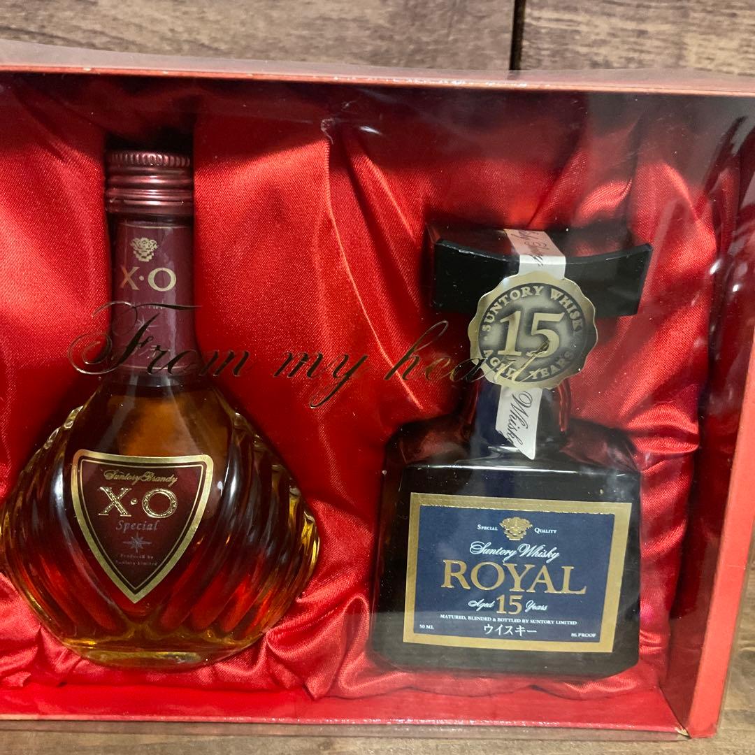 ミニボトル6本セット　ローヤル各種　クレスト　XO
