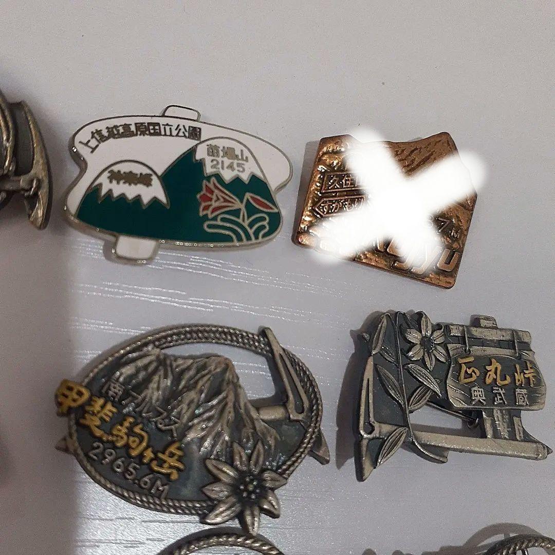NO.3 登山バッチ ブローチ ピンバッチ レア