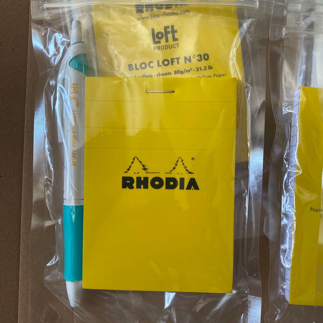 LOFT RHODIA メモ帳 セット　１０個