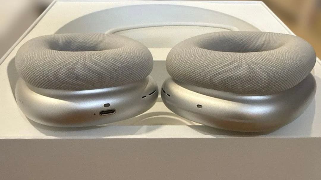 【美品】AirPods MAX 第一世代 Lightning シルバ