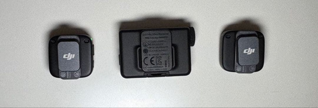 DJI MIC MINI ワイヤレスマイクロフォン　2TX+1RX+充電ケース