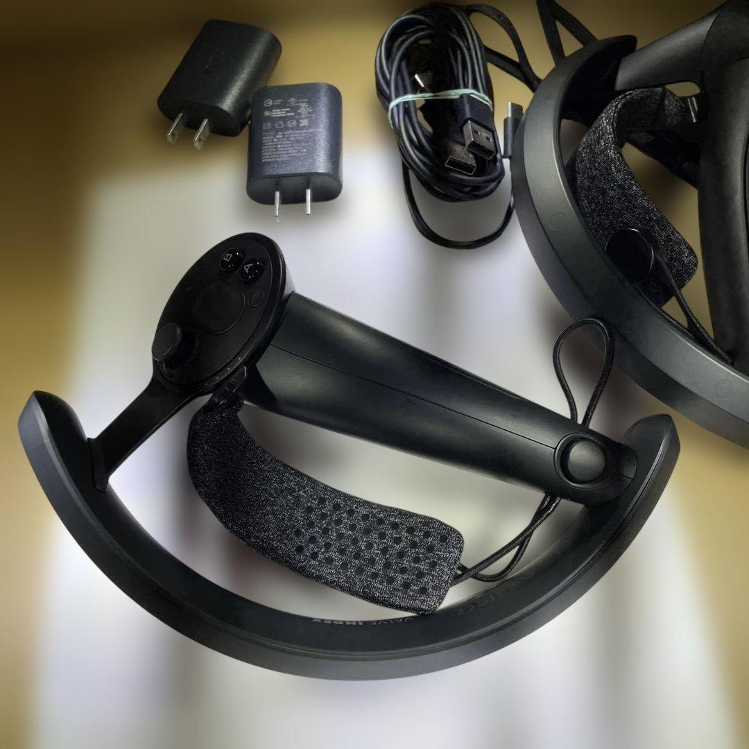 1美品 valve indexコントローラー左右セット 動作確認済み　清掃済み