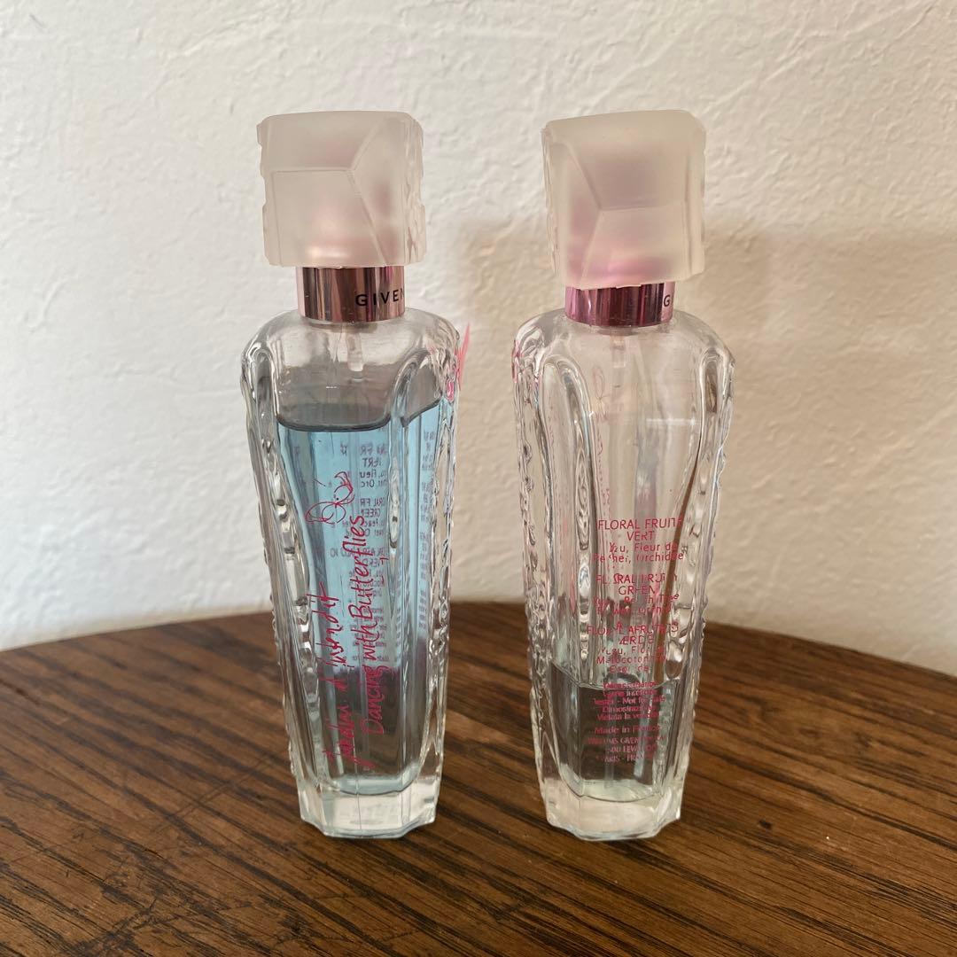 廃盤 ジバンシイ ジャルダンダンテルディ バタフライ オーデトワレ50ml×2本