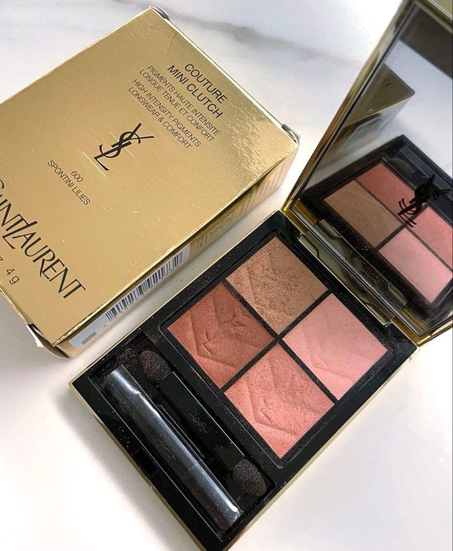 YSL イヴサンローラン♡クチュール ミニ クラッチ スポンティーニ リリー