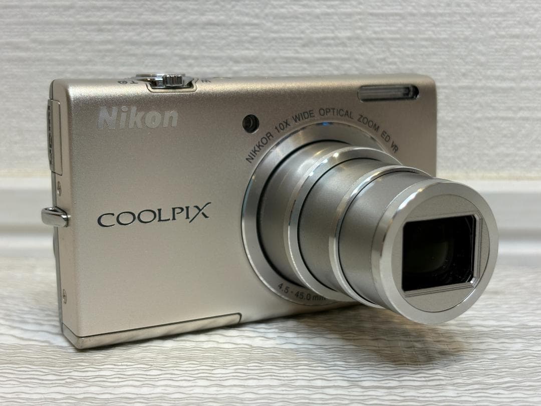 【美品・完動品】Nikon Coolpix S6200 シルバー