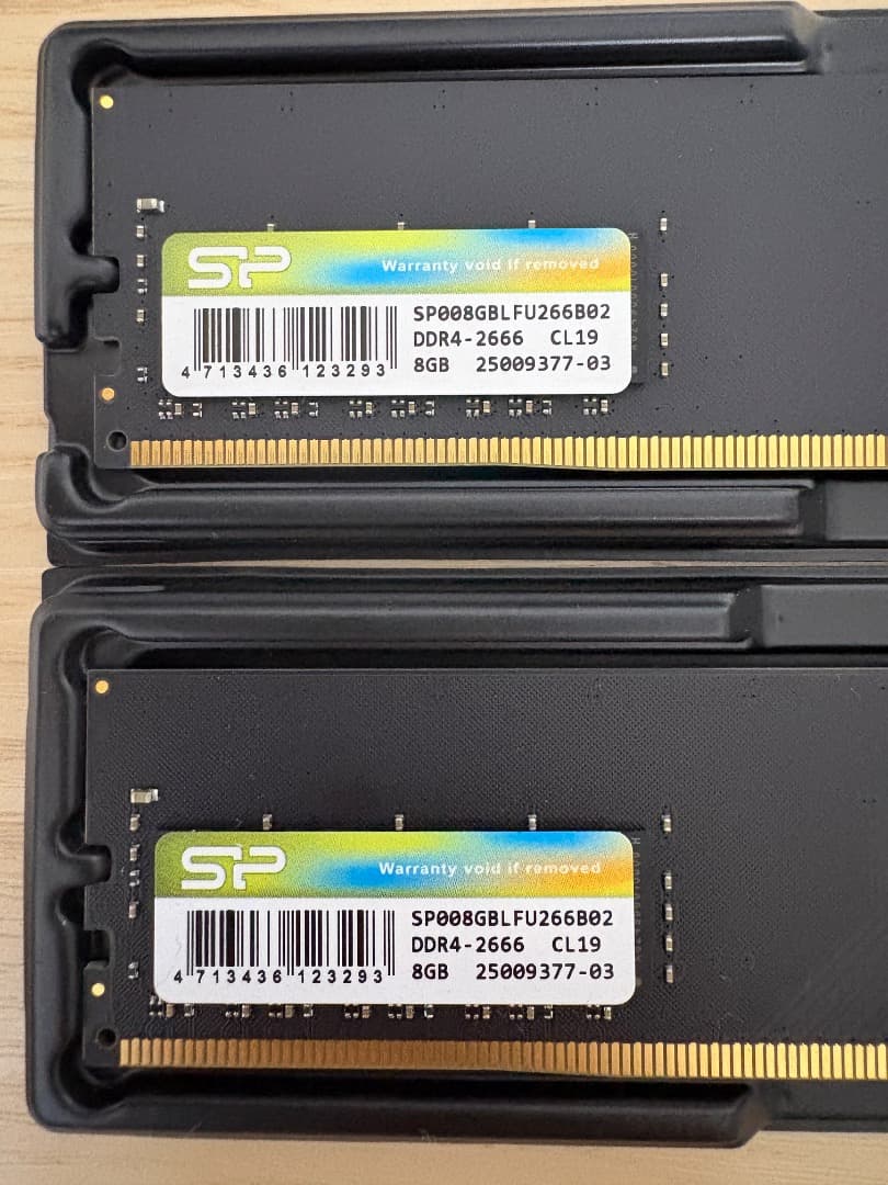 SP DDR4-2666 16GB (8GB×2)