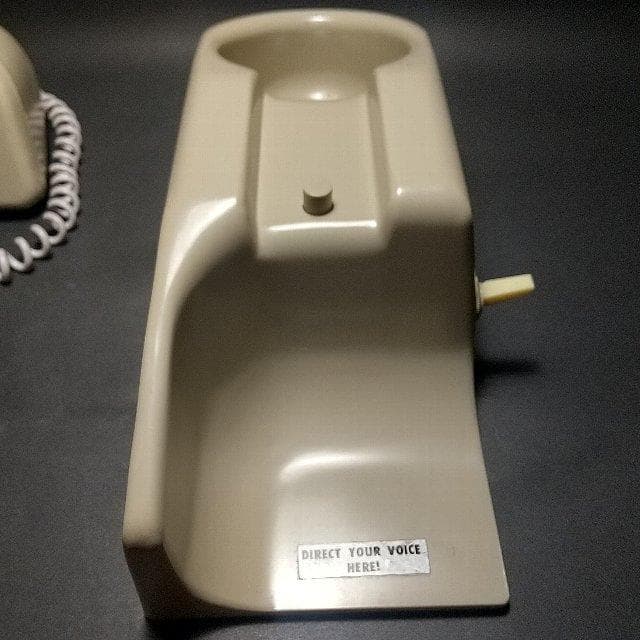 電話機をハンズフリーに 昭和レトロ「SPEAK-R-PHONE」未開封