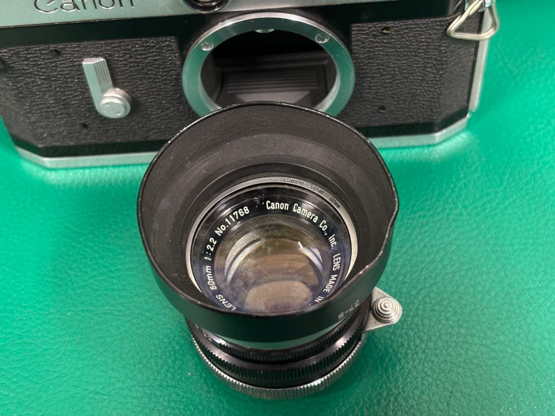 【動作確認済】Canon P レンジファインダーカメラ