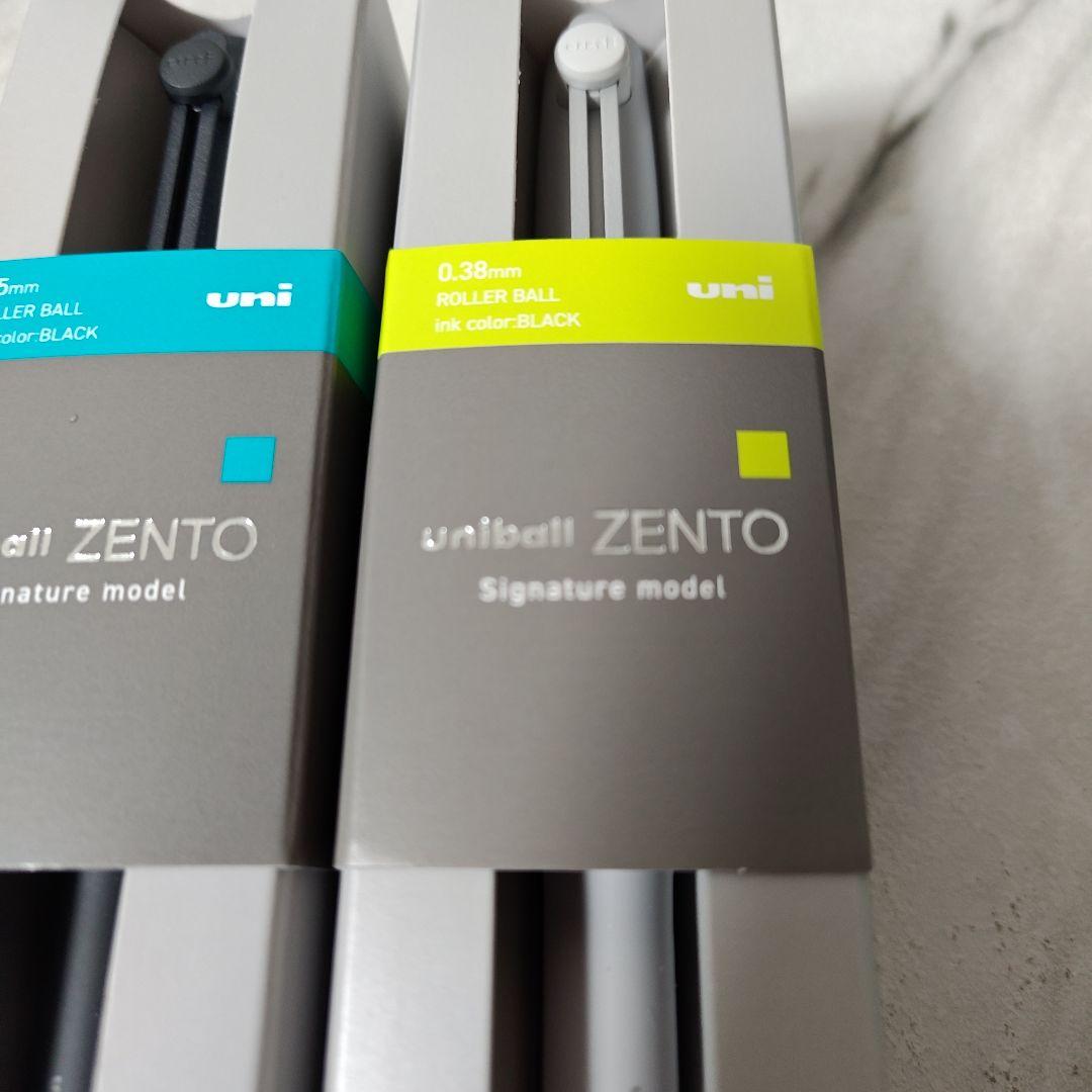 uniball ZENTO ボールペン 0.5mm 0.38mm