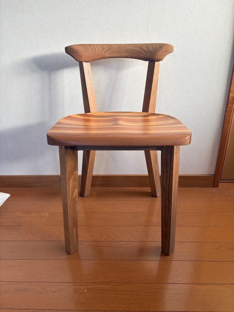 木製 チェア ハンドメイド 椅子 天然木
