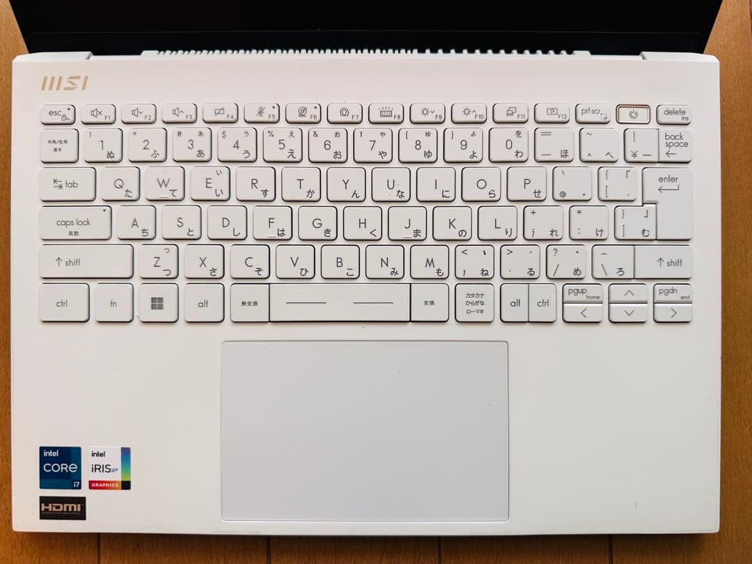 Windowsノート本体 MSI Prestige 13 Evo A12M Core i7-1255U