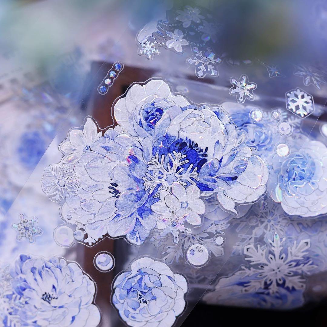 小白家　映雪蓝　贝壳光