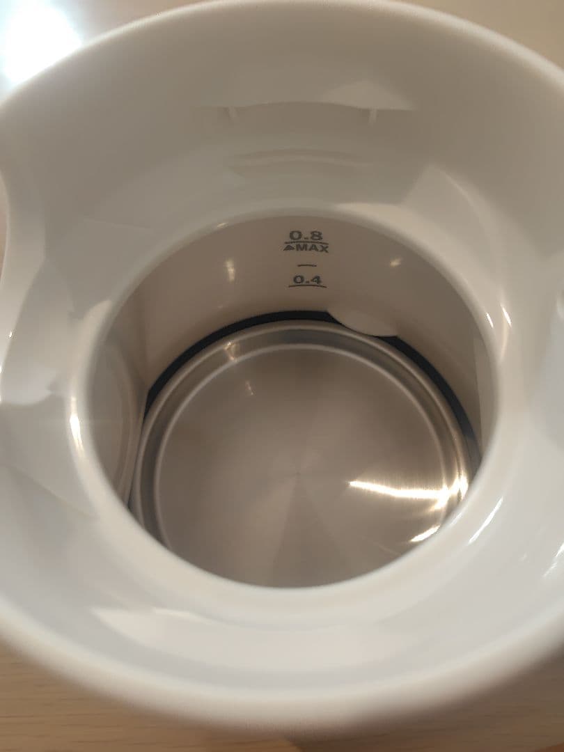 STAN 電気ケトル ホワイト 0.8l 2025年製