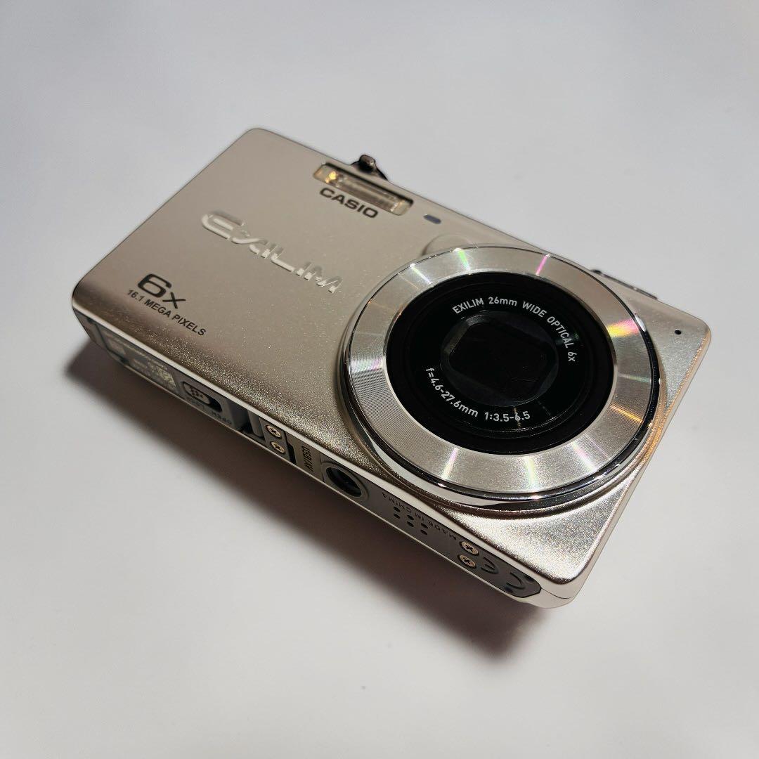 CASIO カシオ EX-ZS28 コンデジ レトロ シルバー　EXILIM