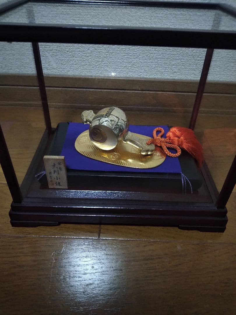 銀製 大判小槌 長幸齋作