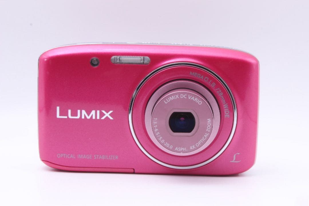 【美品・即撮影OK】LUMIX DMC-S2 ピンクSDカード付・スマホ転送OK