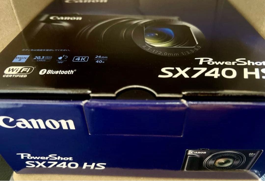 新品 Canon　POWERSHOT SX740 HS　キヤノン　パワーショット