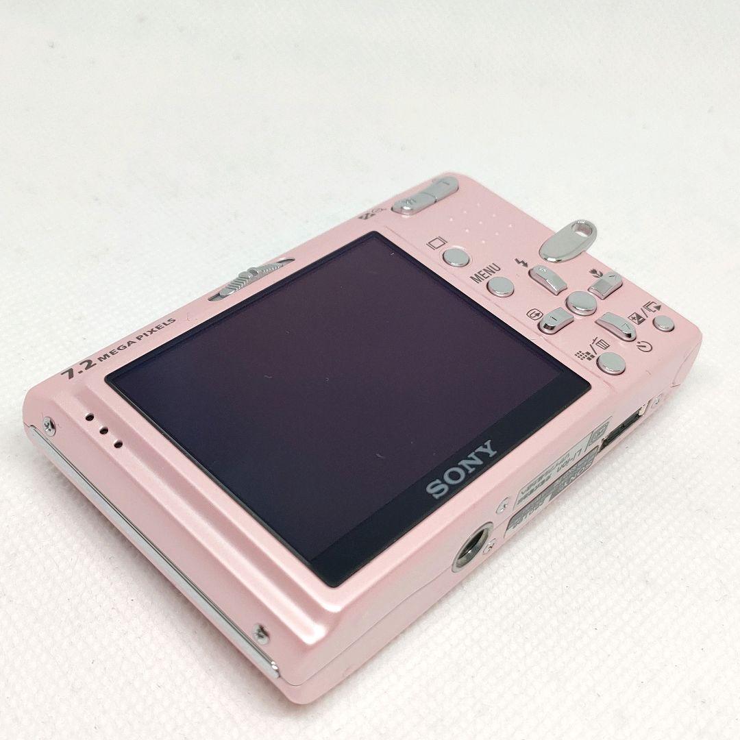 【極美品】SONY Cyber−Shot DSC-T10 デジタルカメラ ピンク