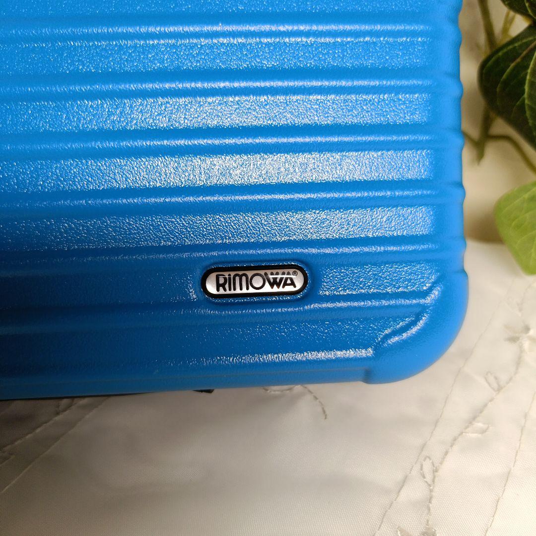 値下げ✨️未使用❤RIMOWA タイ航空 ファーストクラス限定 ポーチ ブルー
