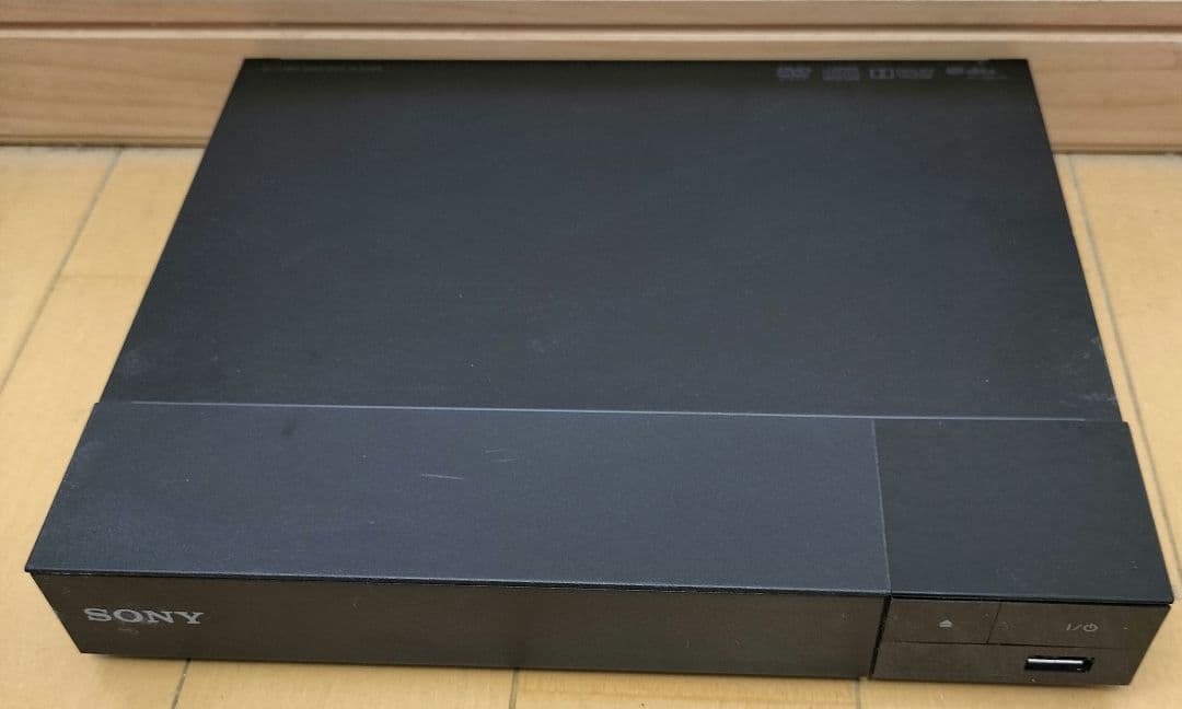 動作確認済みsony ブルーレイプレーヤー　BDP-S1500　リモコン付き