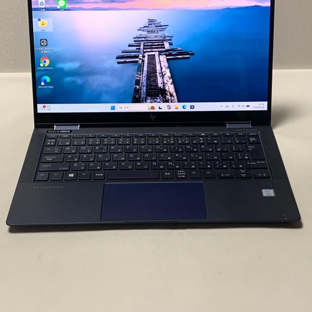 【美品】HP Dragonfly i7メモリ16GB タッチパネル パソコンPC