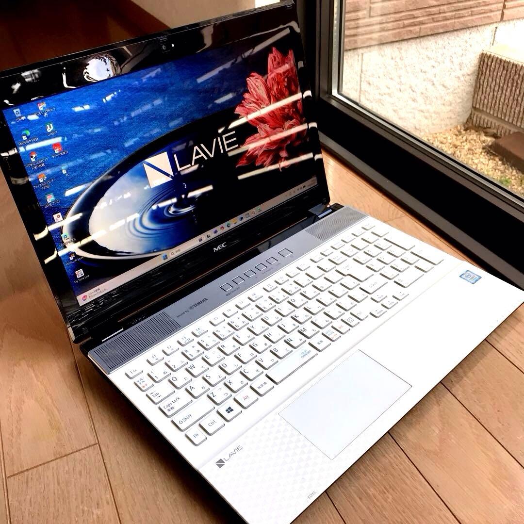 美品LaVieNS750/HAWタッチパネル【Office】