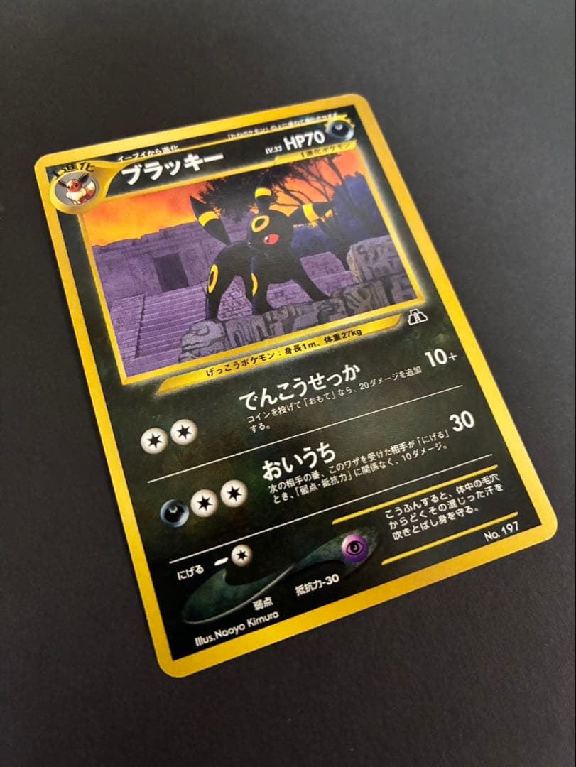 ポケモンカード ブラッキー 旧裏 プレミアムファイル2