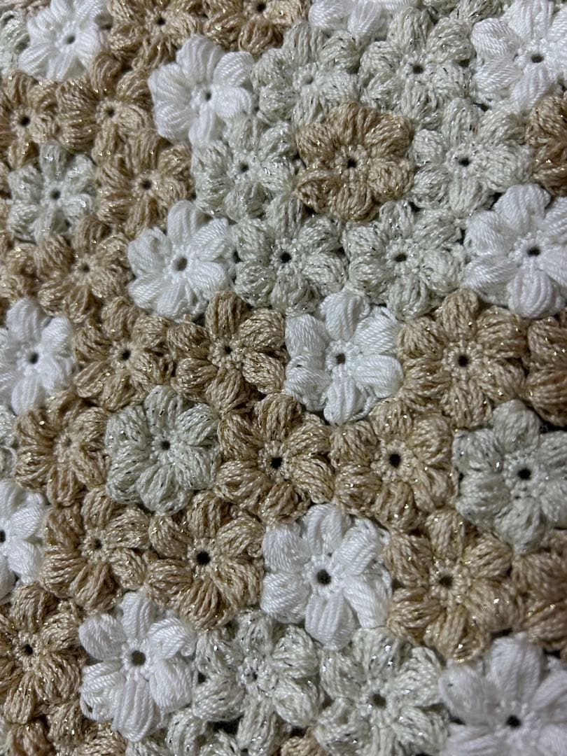 ハンドメイド　手編み　バッグ　ポーチ