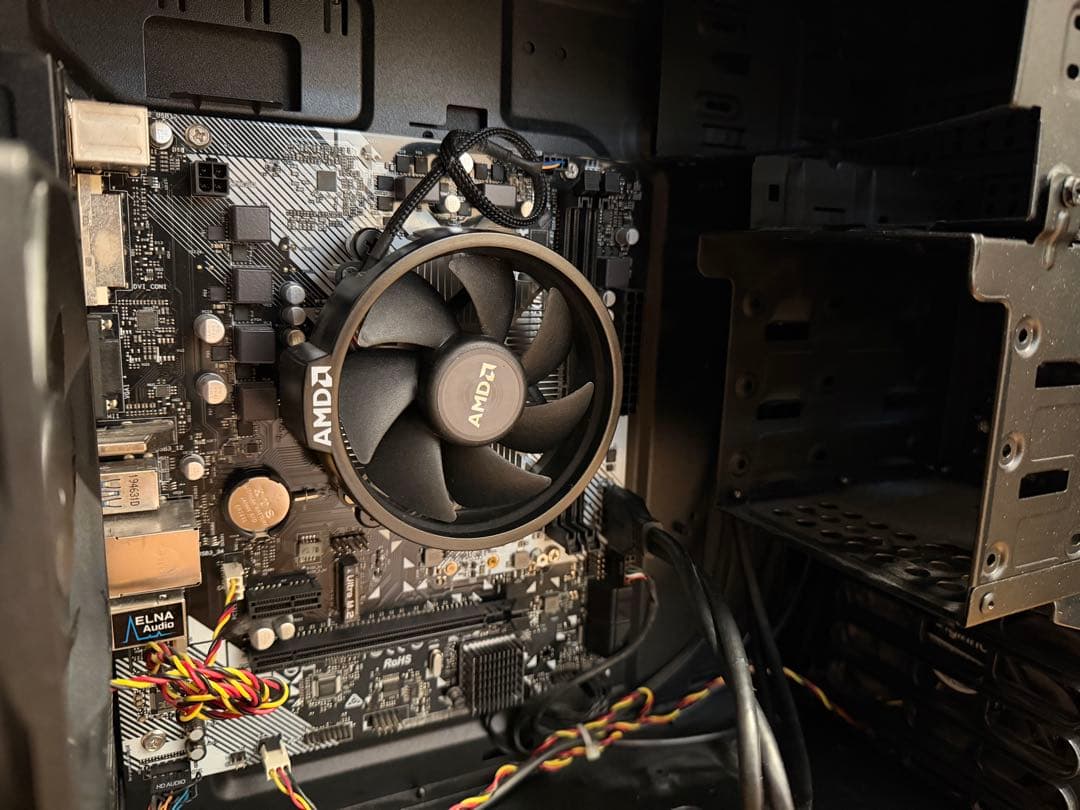 Ryzen5 2600クーラーマザボセットASRock AB350M-HDR4
