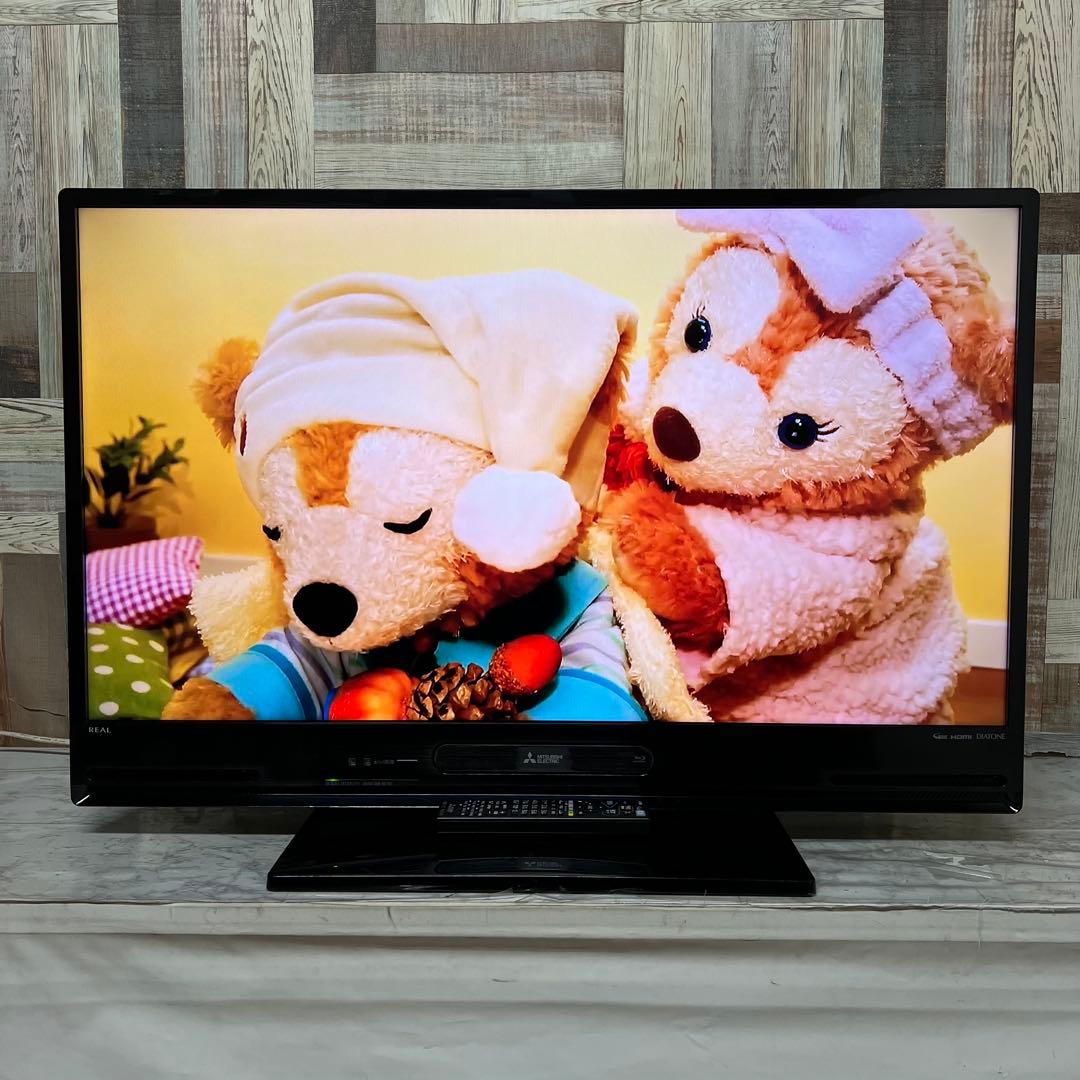 全国送料込❣️三菱液晶テレビ40型Blu-ray⇄1TBHDDレコーダーダビング◯