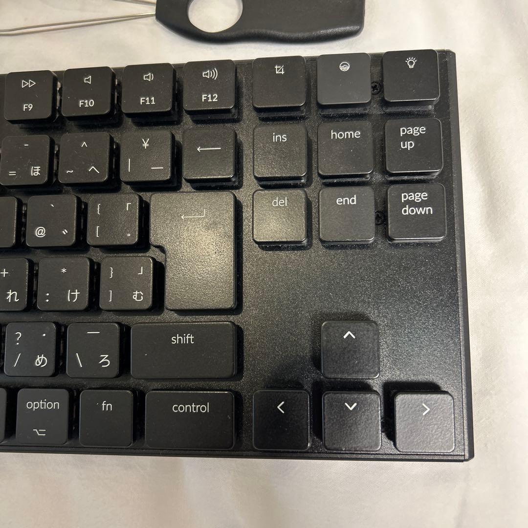 KEYCHRON K-1 V.1 JIS 日本語　赤軸　バックライト　ホワイト