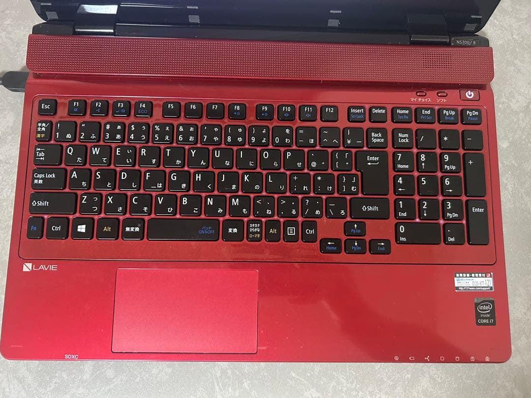 NEC LAVIE NS700/BAR-E3 ノートPC 付属品完備