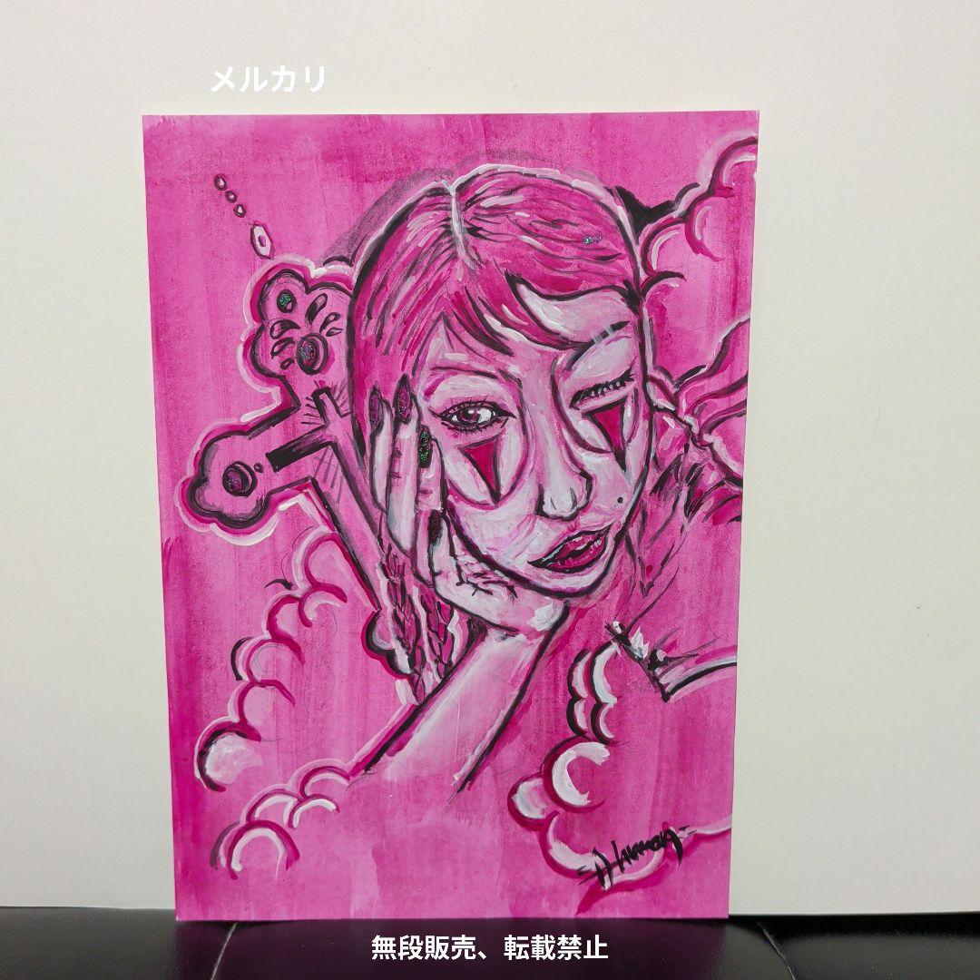 アクリル画 B5サイズ 原画一点もの ②