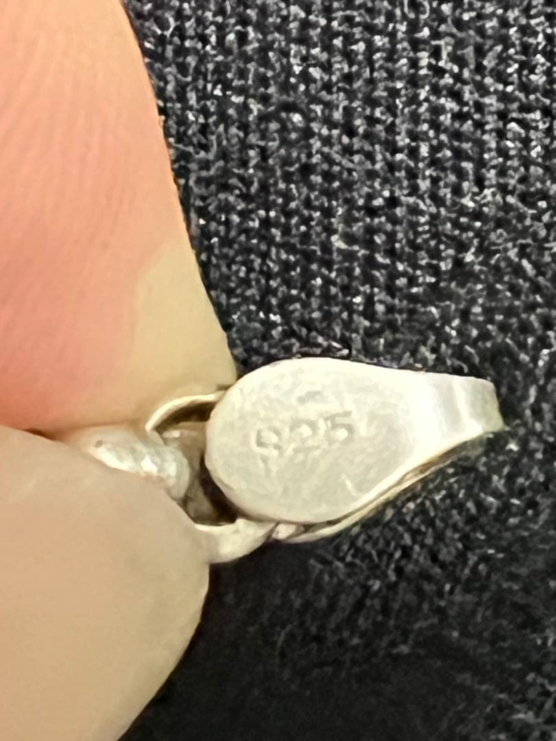 グッチ SV925 ♂ シンボルマーク ペンダント ネックレス 美品 シルバー