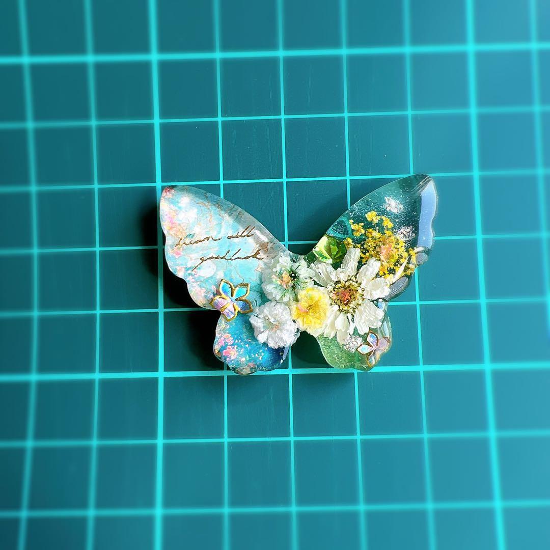 レジン ヘアゴム ドライフラワー No.894