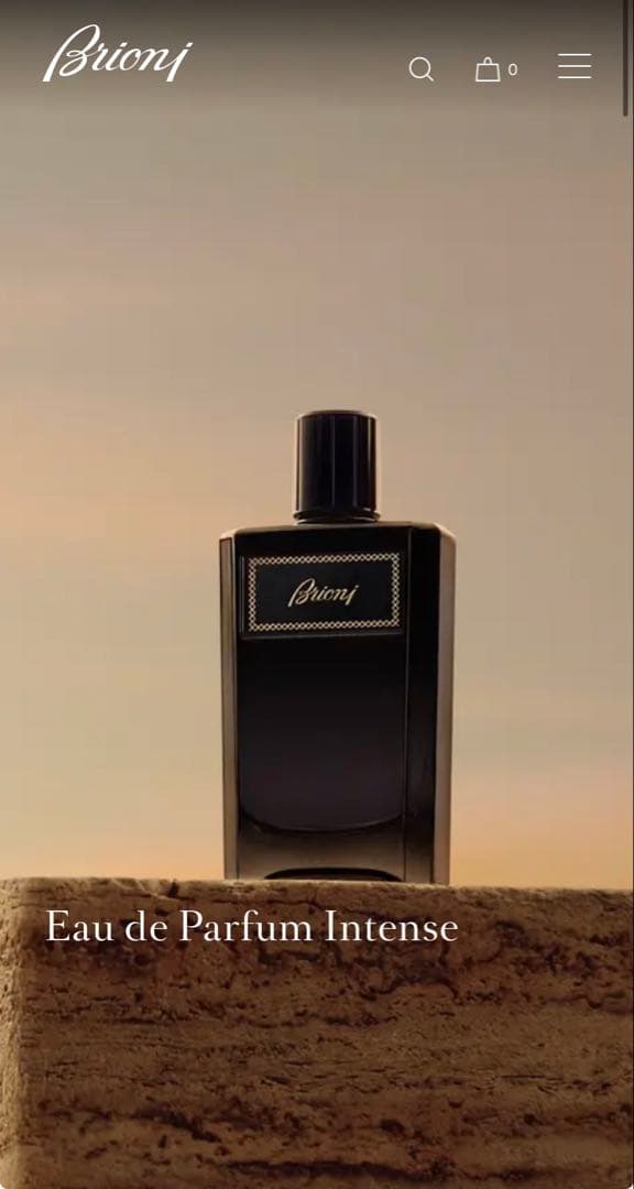 新品未使用Brioni Eau de Parfum Intense 100ml