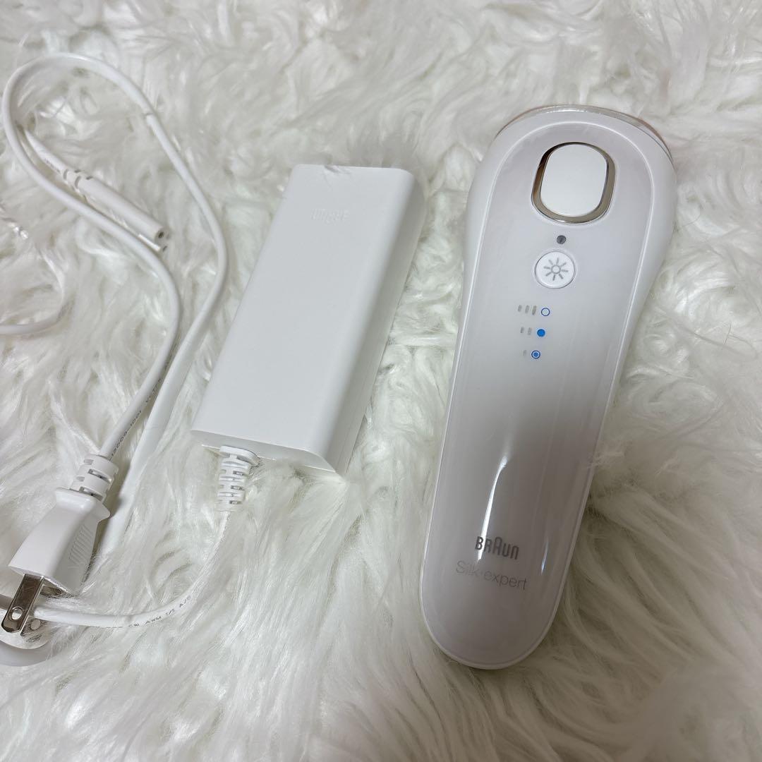 ブラウン　光脱毛器　シルクエキスパート