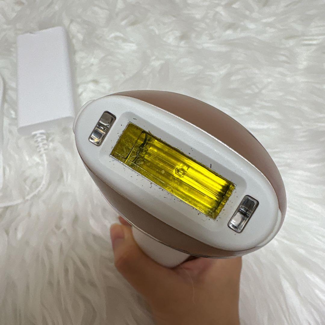 ブラウン　光脱毛器　シルクエキスパート
