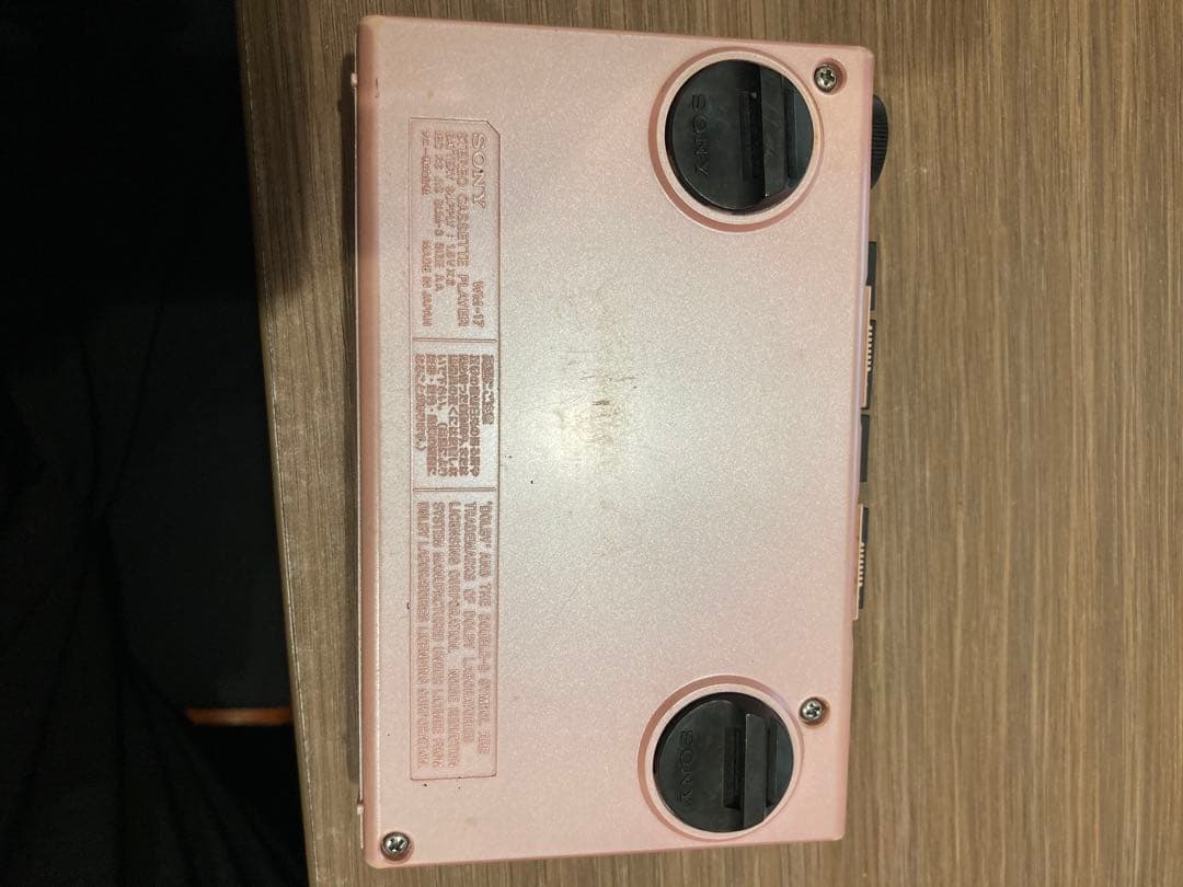 SONY ウォークマン WM-17 カセットプレーヤー