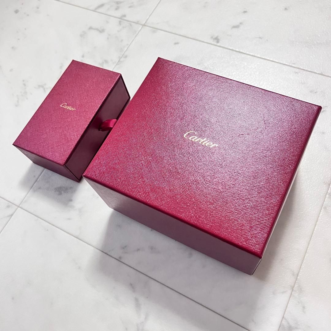 Cartier カルティエ 時計 ケース 外箱 空箱 2段 ケアセット
