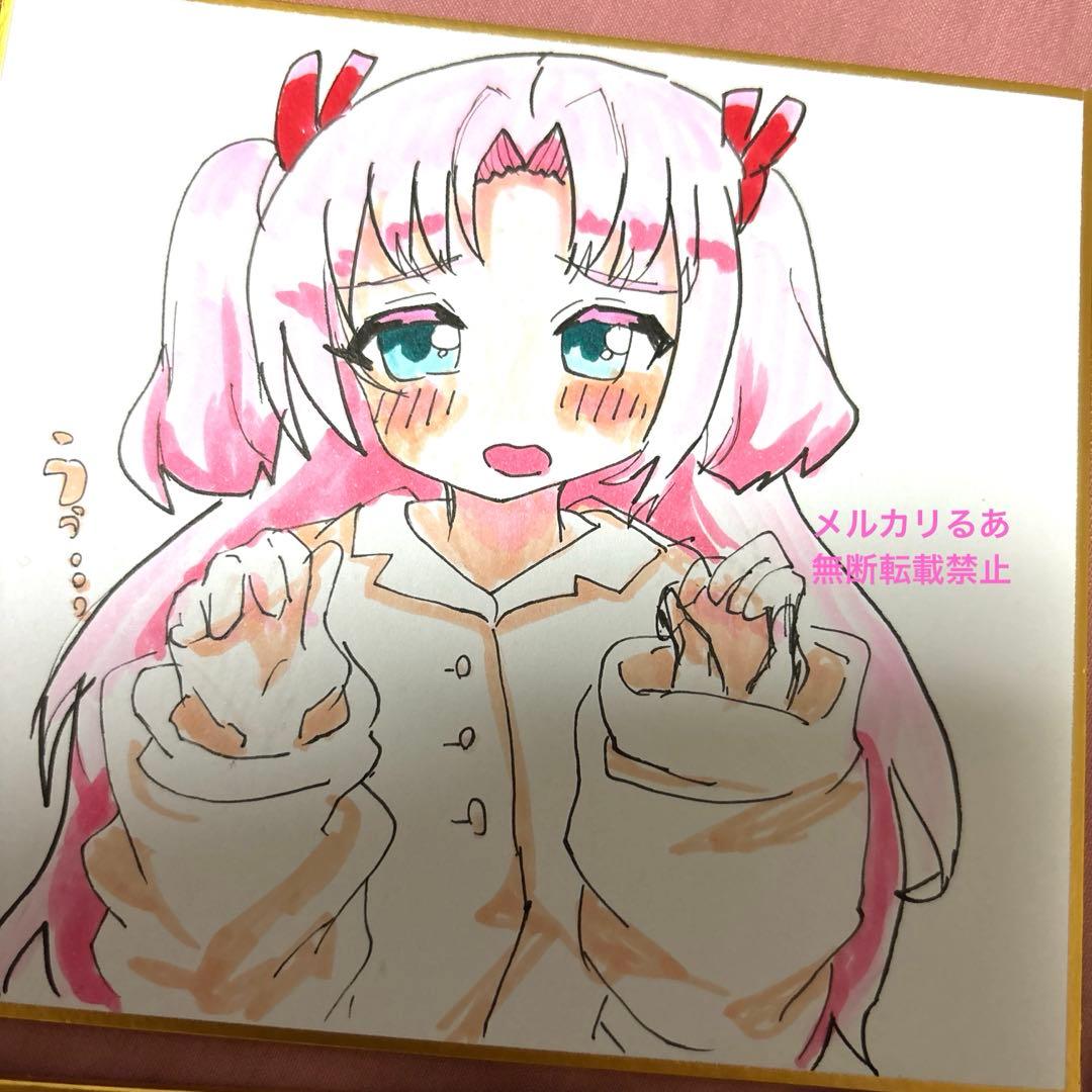 ひめ、かぐや、光永 コピック　手書きイラスト 11点まとめ売り