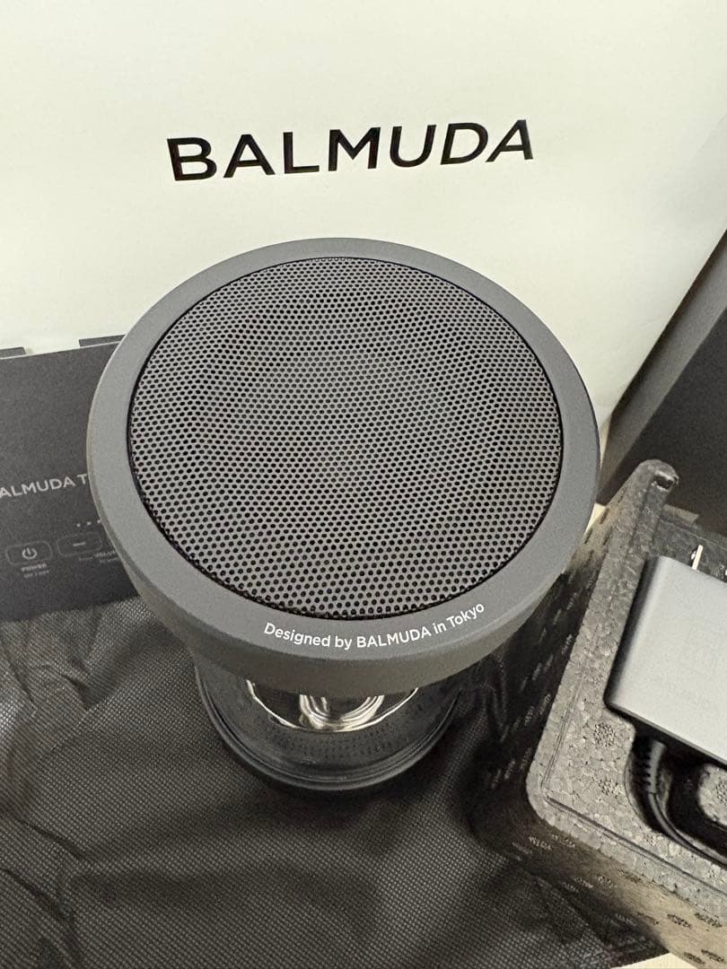 新品未使用品！BALMUDA/バルミューダ　スピーカー