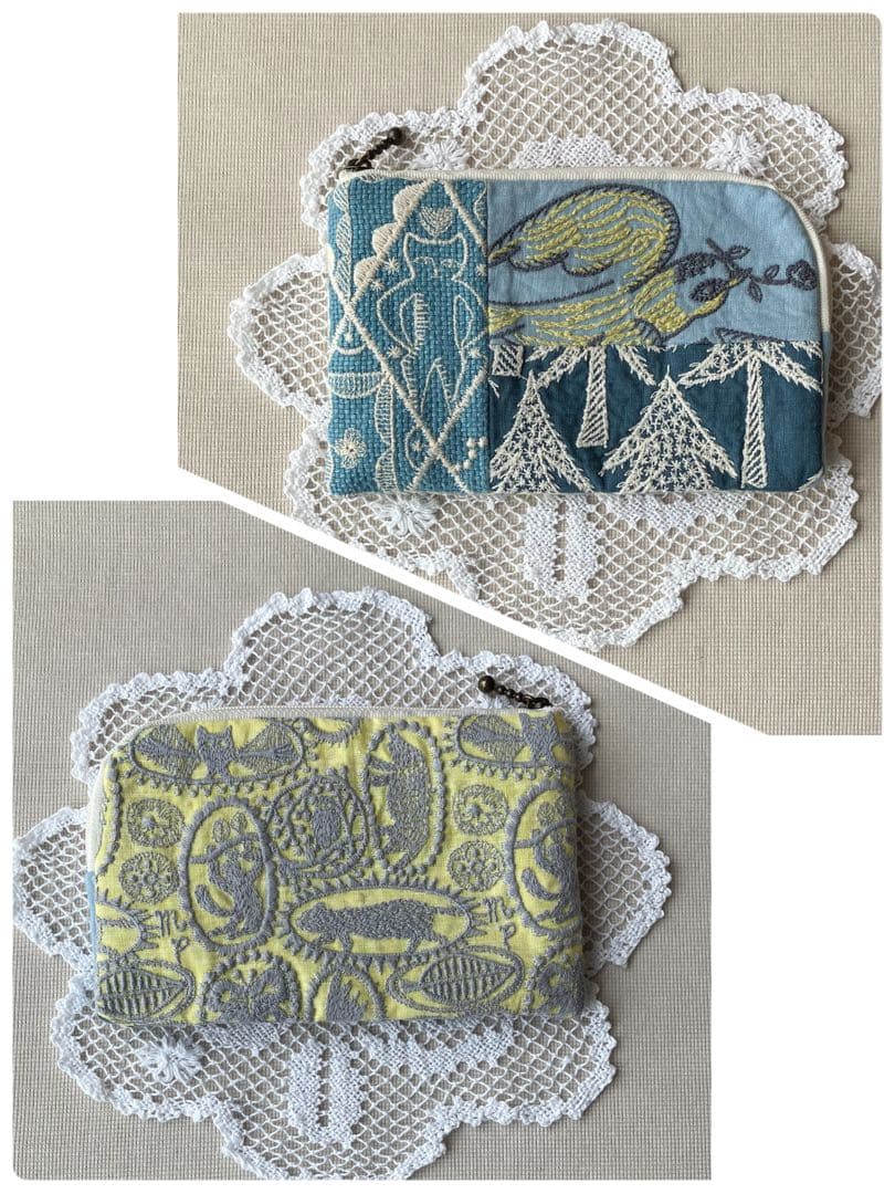 【専用】ミナペルホネン ハンドメイド　パッチワークポーチ