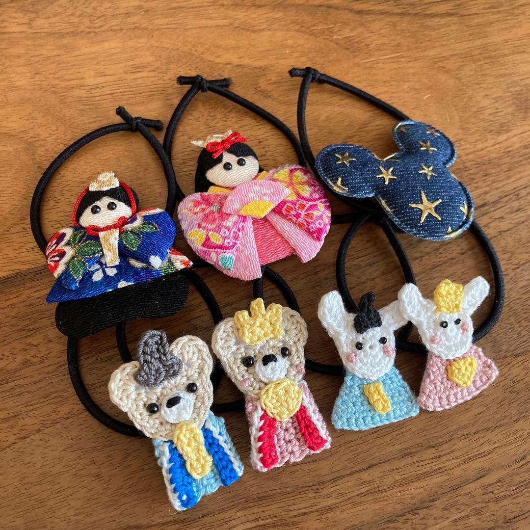 NAOちゃん様ご確認用☆ハンドメイド　ヘアゴム